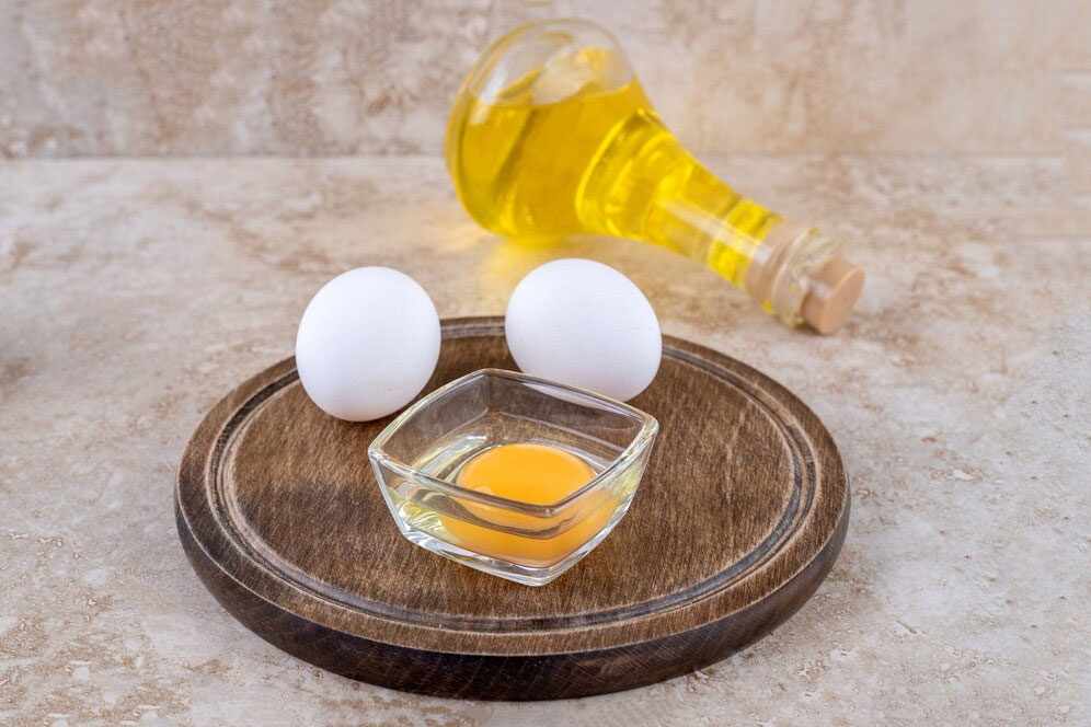 ماسک روغن زیتون و تخم مرغ