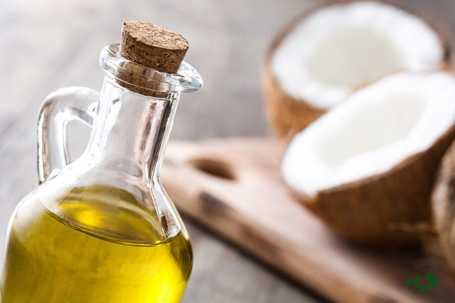 روغن زیتون و روغن نارگیل برای ترک پوستی