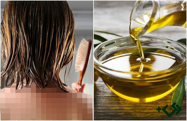 رفع سفیدی مو با روغن زیتون